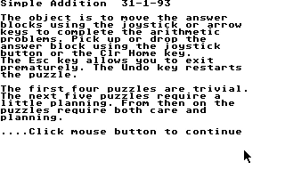 Simple Addition — screenshot 1